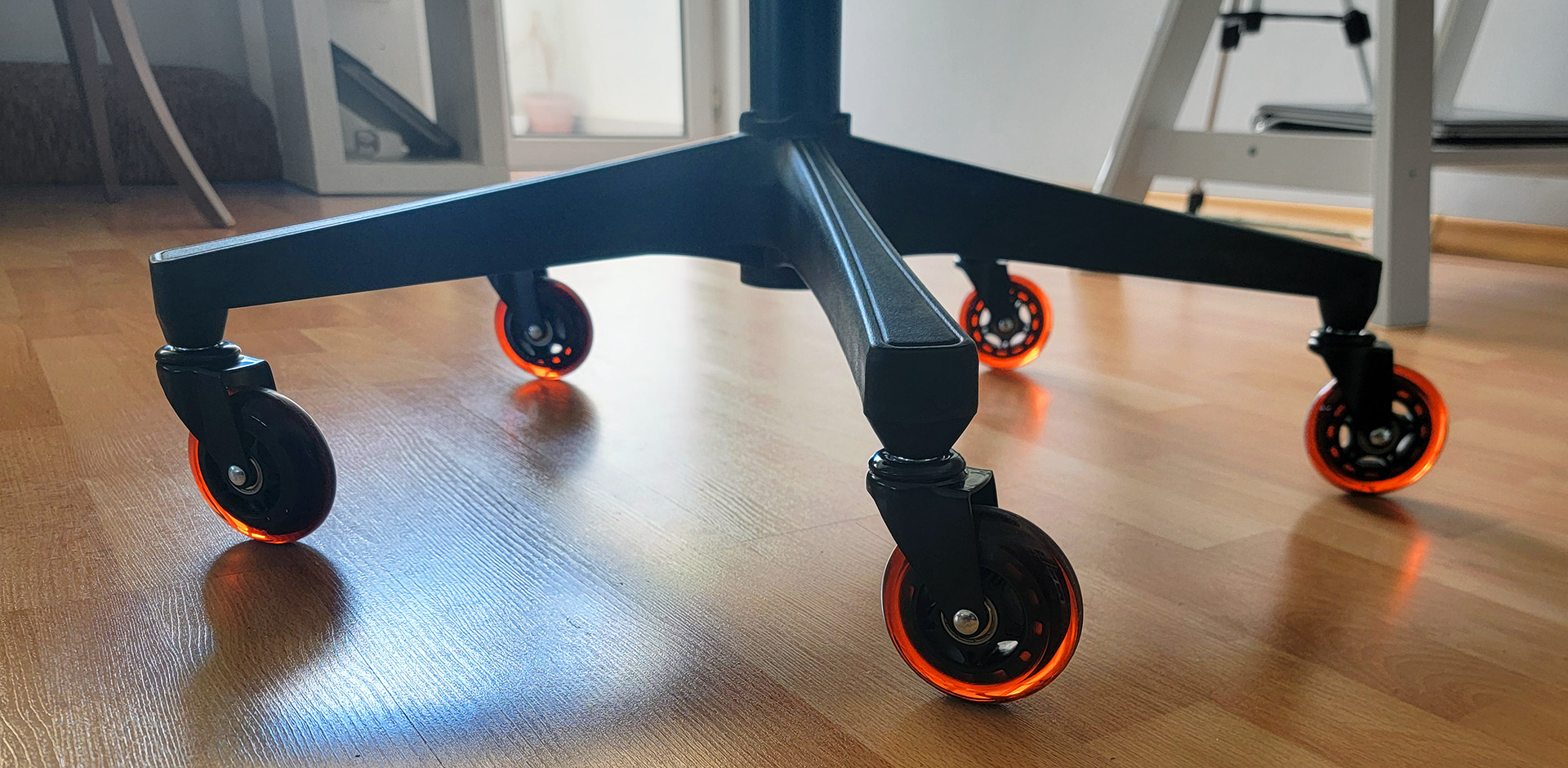 Heavy duty rolling casters for office and gaming chairs